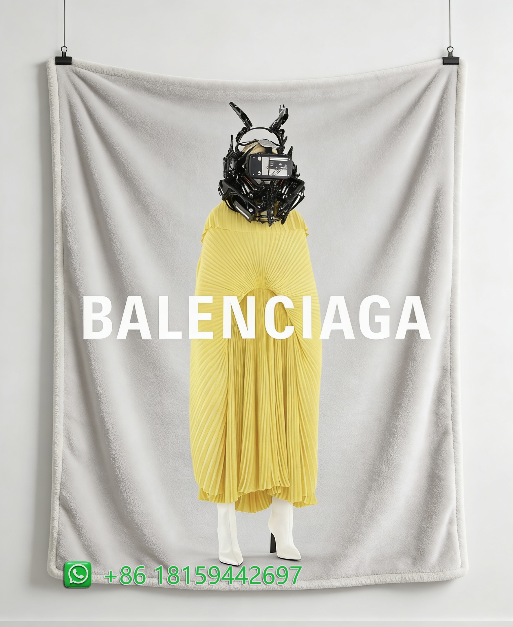 Balenciaga Throw Blankets
